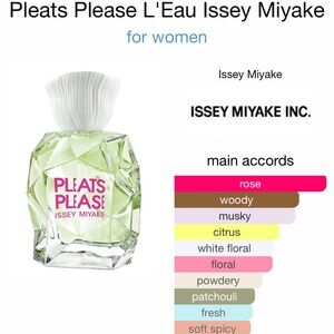 Pleats Please L'Eau by Issey Miyake 3.3 fl oz EDT